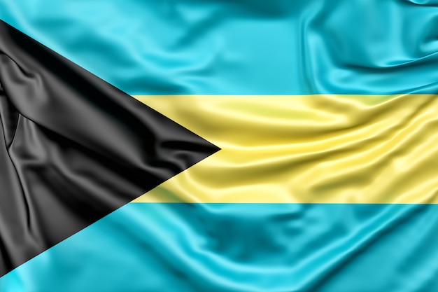 Photo gratuite drapeau des bahamas