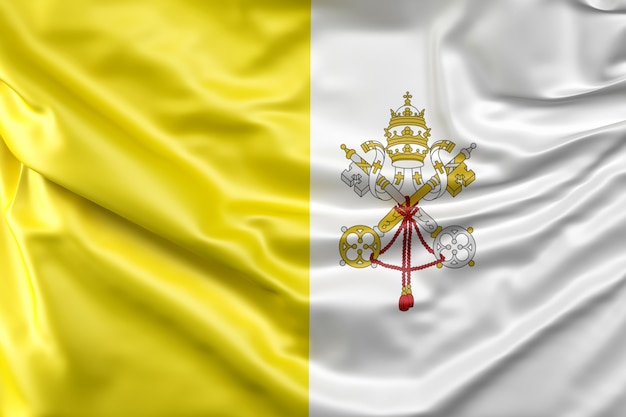 Photo gratuite drapeau de la cité du vatican