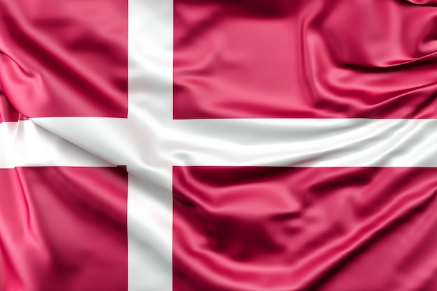 Photo gratuite drapeau du danemark