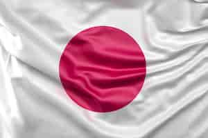 Photo gratuite drapeau du japon