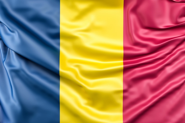 Photo gratuit drapeau du tchad