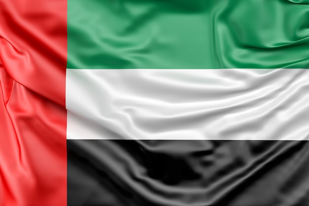 Photo gratuite drapeau des émirats arabes unis