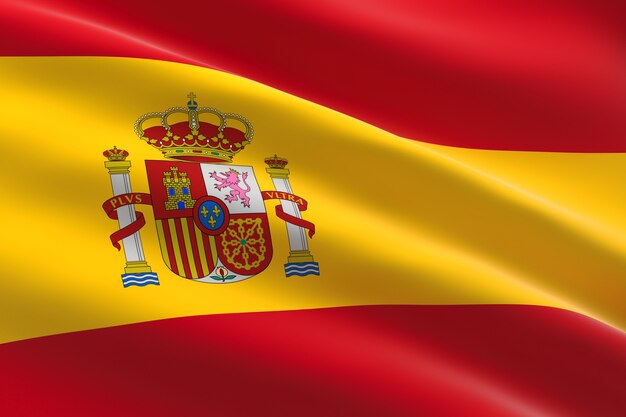 Drapeau De L Espagne Photo Gratuite