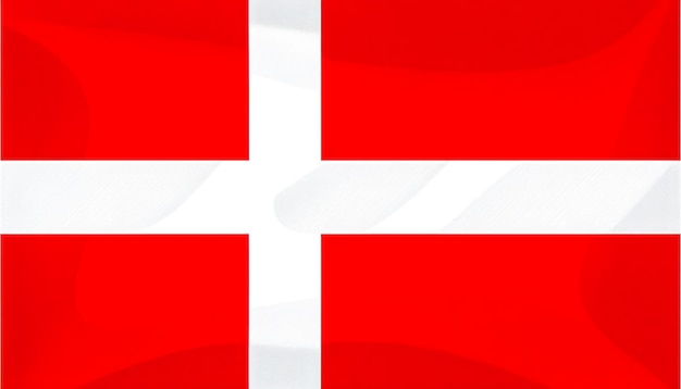 Photo gratuite drapeau national du danemark fond texturé ai générative