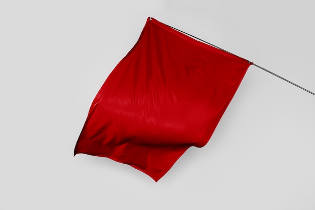 Drapeau rouge