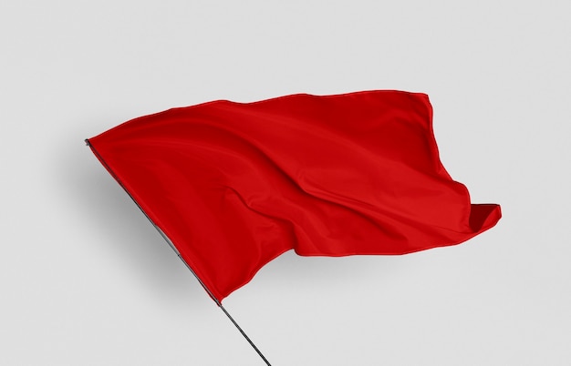 Photo gratuite drapeau rouge