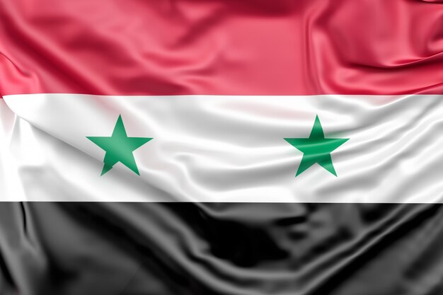 Drapeau de la Syrie