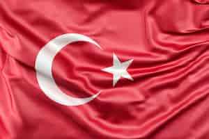 Photo gratuite drapeau de la turquie