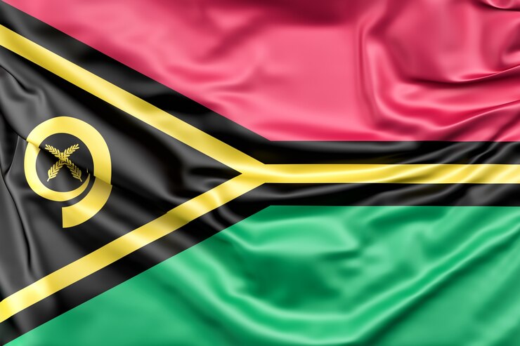 Photo gratuit drapeau de vanuatu