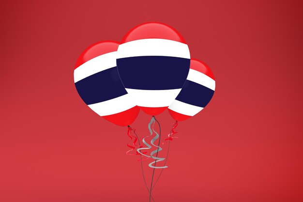 Drapeaux de la Thaïlande Ballons