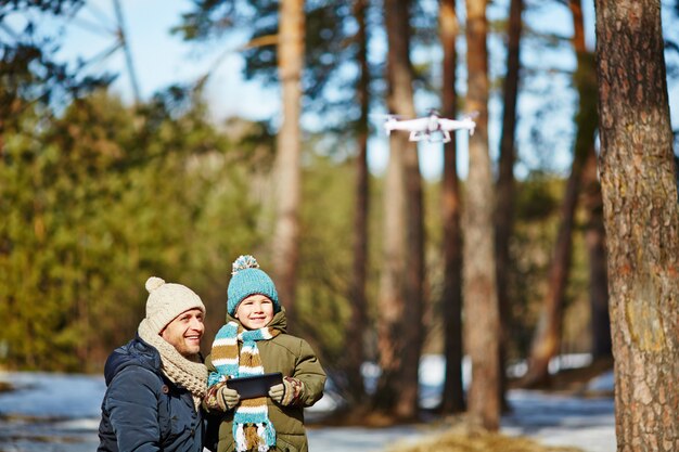 Drone de lancement