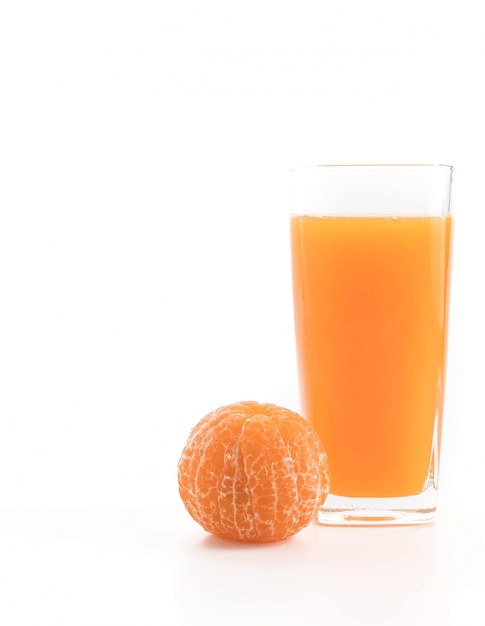 Photo gratuite du jus d'orange