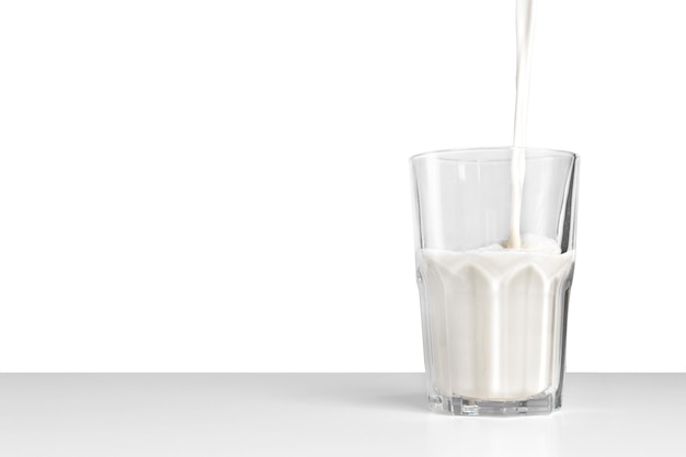 Photo gratuite du lait