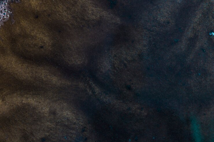 Photo gratuit eau bleu foncé avec des bulles
