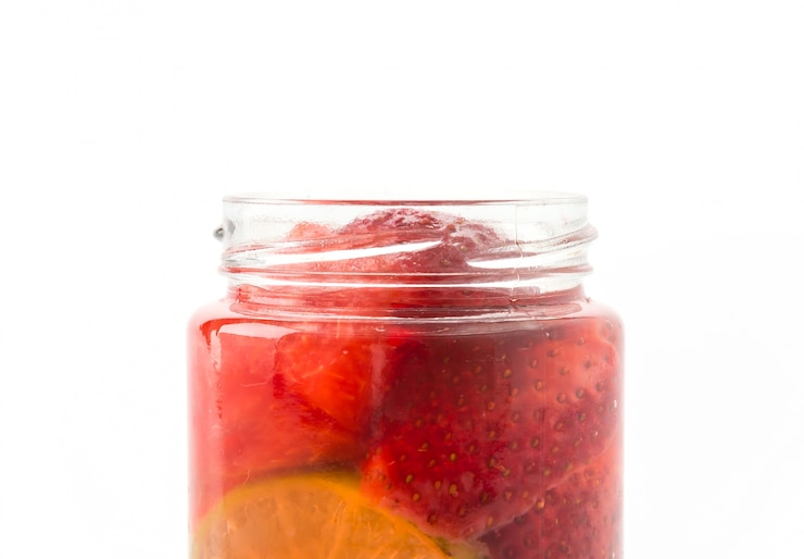 Photo gratuit eau infusée