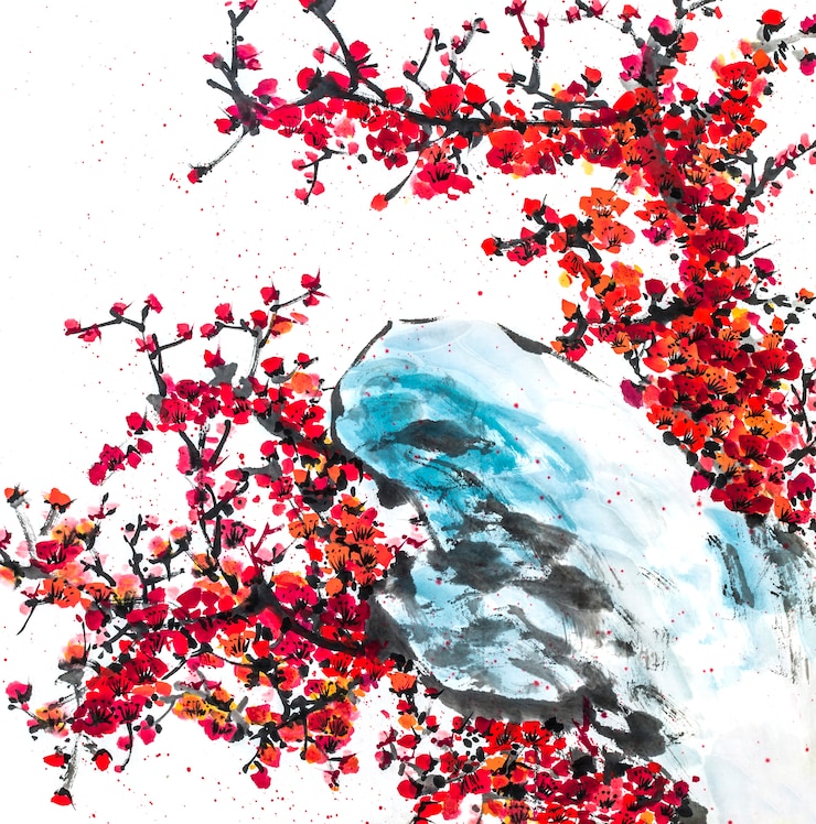 Photo gratuit élément tradition blanc beauté année jardin