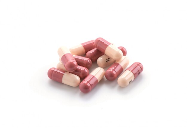 Emballages de pilules et capsules de médicaments