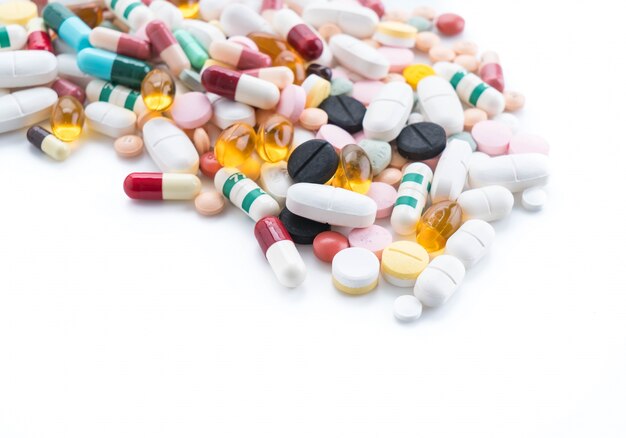 Emballages de pilules et capsules de médicaments