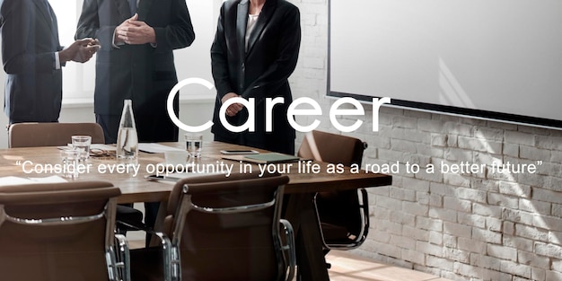 L'embauche de carrière des ressources humaines Concept d'occupation d'emploi