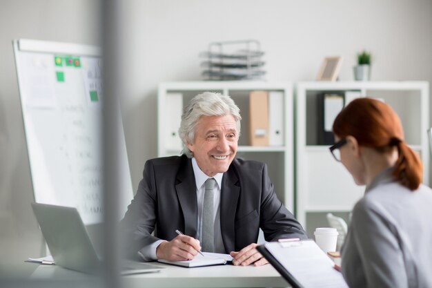 Embauche d'un nouveau responsable