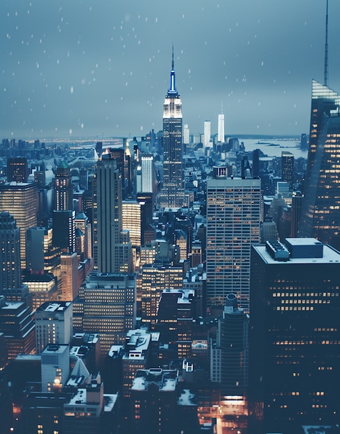 Empire State Building la nuit