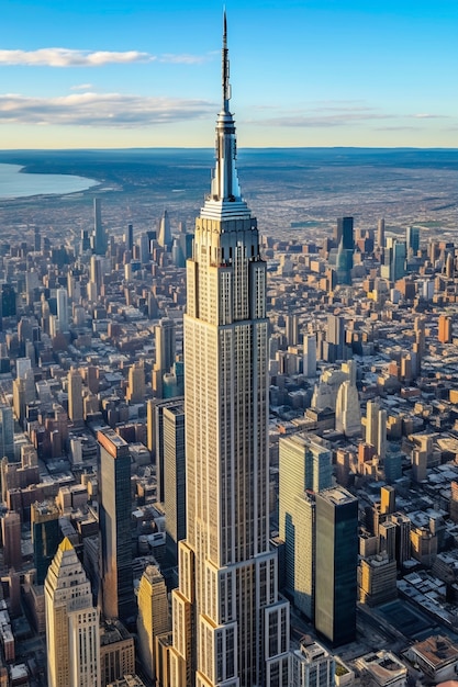 Photo gratuite empire state building pendant la journée