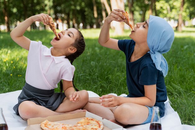 Enfant atteint d'un cancer