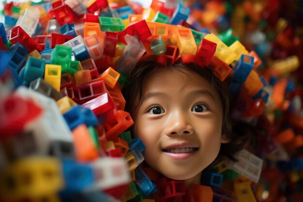 Un enfant autiste vivant dans un monde fantastique.