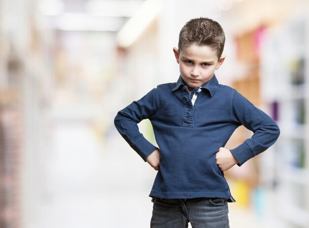 enfant en colère