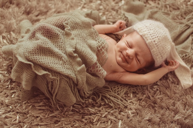 enfant d&#39;un petit studio seul