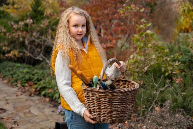 Les enfants apprennent sur l'environnement