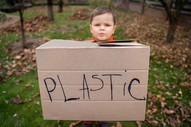 Les enfants apprennent sur l'environnement