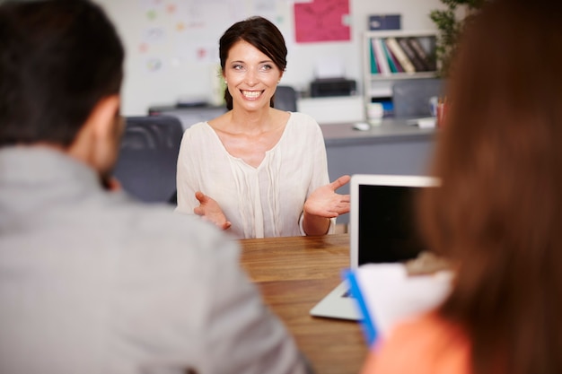 Ensemble, nous pouvons créer de grandes choses dans cette entreprise