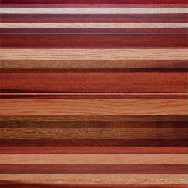 Photo gratuit ensemble de textures en bois clair