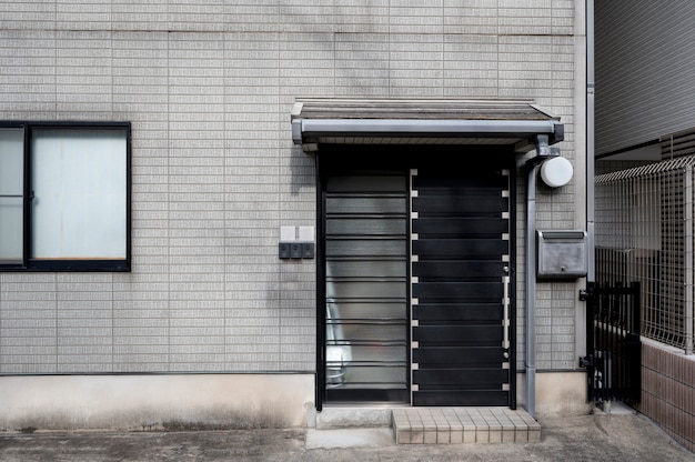 Entrée de maison bâtiment japon