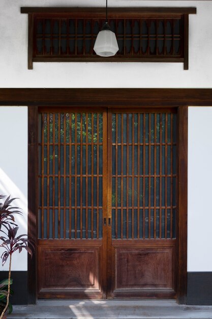 Entrée de la maison japonaise