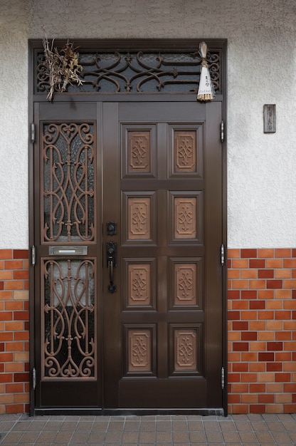 Entrée de la maison japonaise