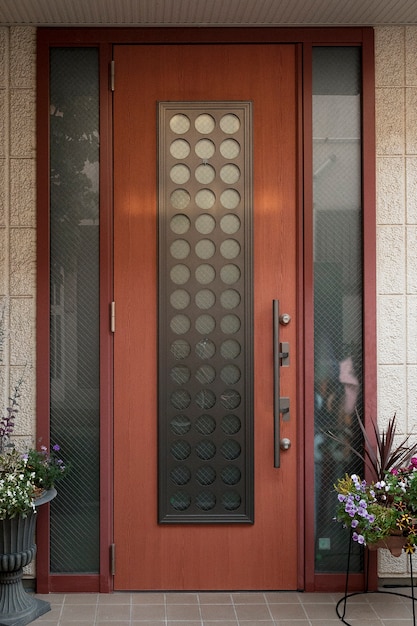 Entrée de la maison japonaise