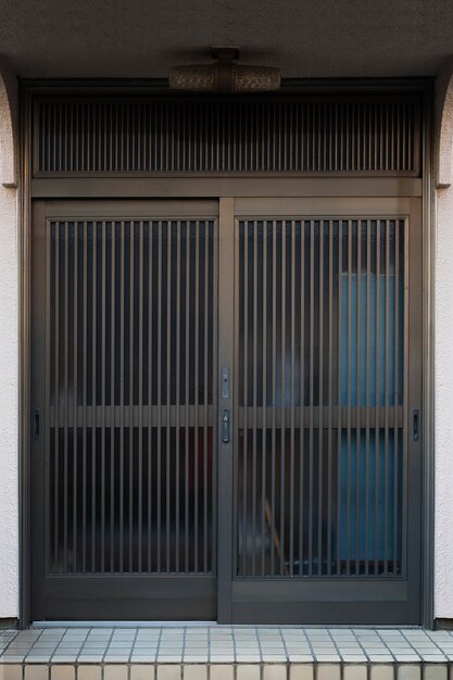 Entrée de la maison japonaise