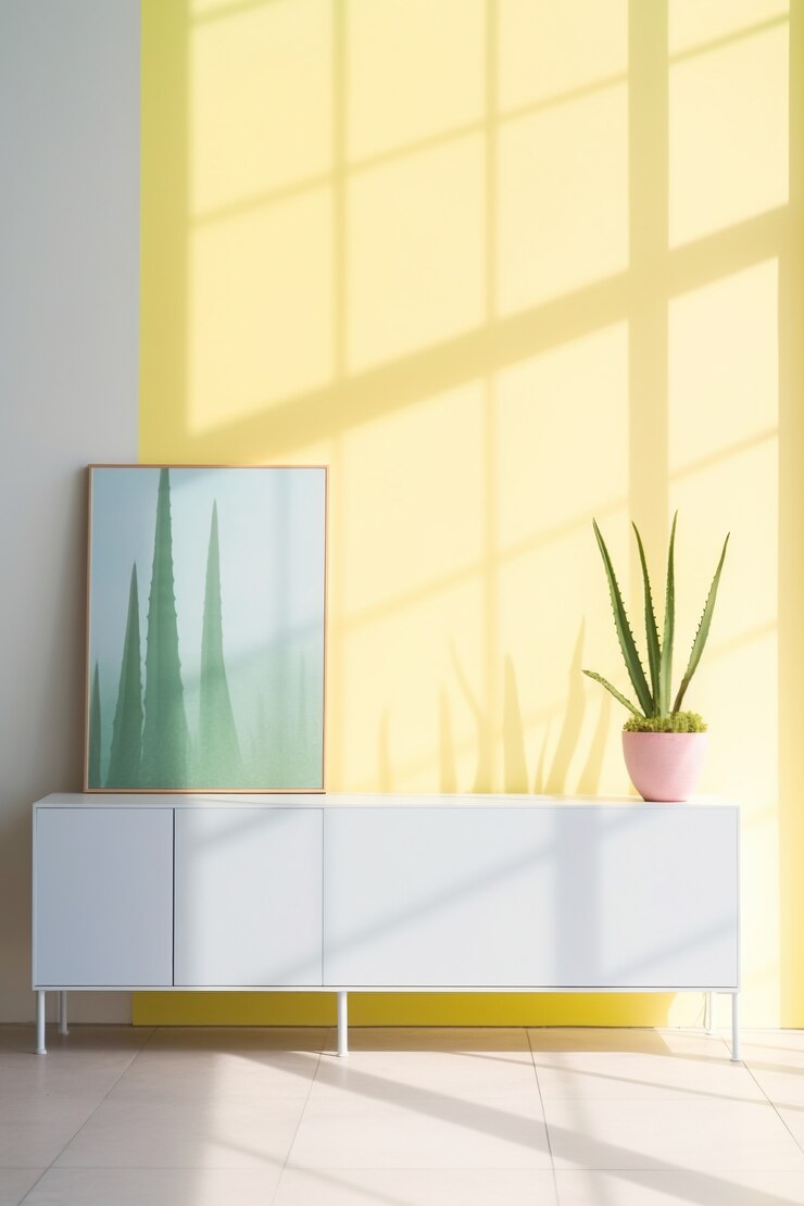 Photo gratuit entrée de la maison avec un mobilier et un design modernes
