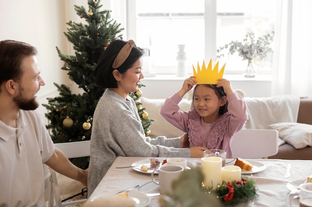 Photo gratuite Épiphanie de la célébration de noël