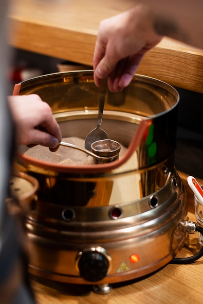 Équipement de café pour le café