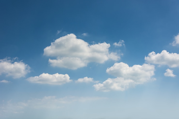 Photo gratuit espace bleu stratosphère nuage extérieur