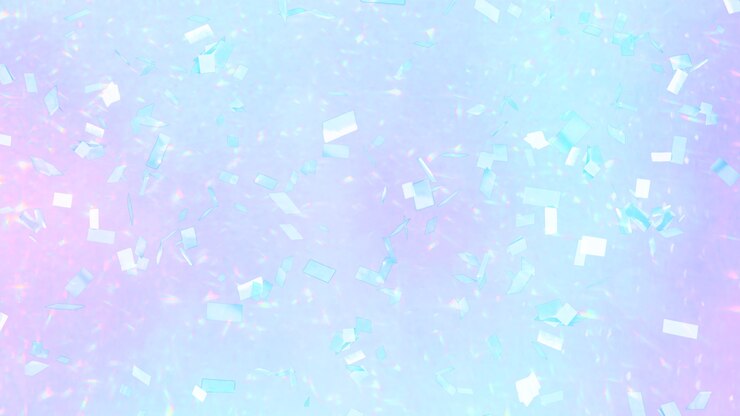 Photo gratuit espace de copie holographique de confettis dégradé pastel