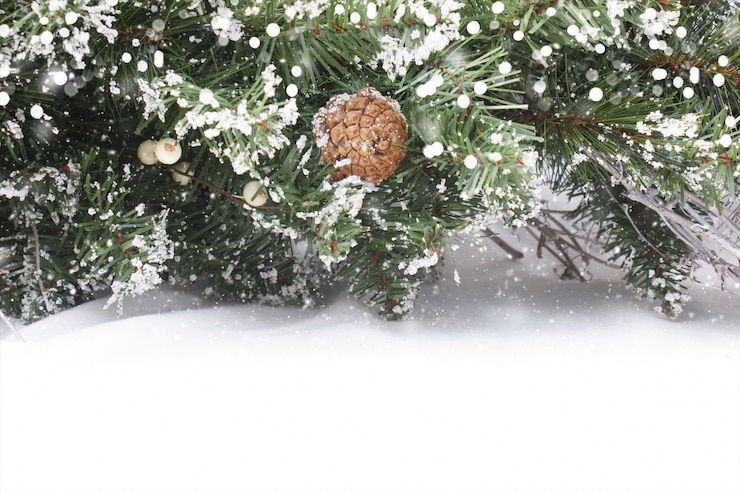 Photo gratuit c'est un joli sapin de noël