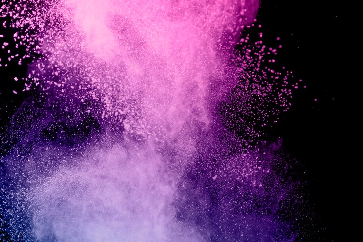 Photo gratuit étonnant vol coloré nuage colorant