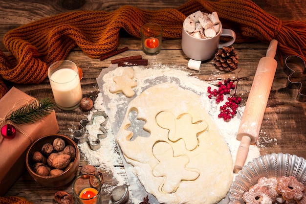 Faire des biscuits au pain d'épice