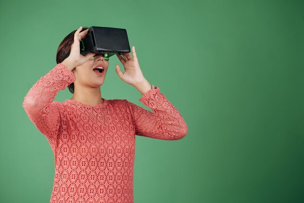 Faire l'expérience de la réalité virtuelle