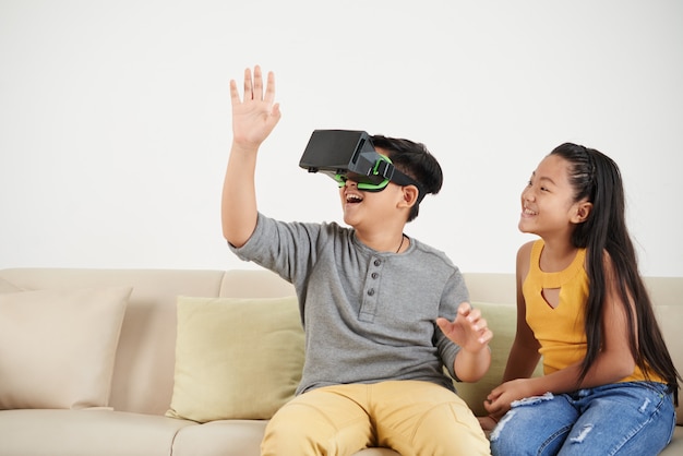 Faire l'expérience de la réalité virtuelle