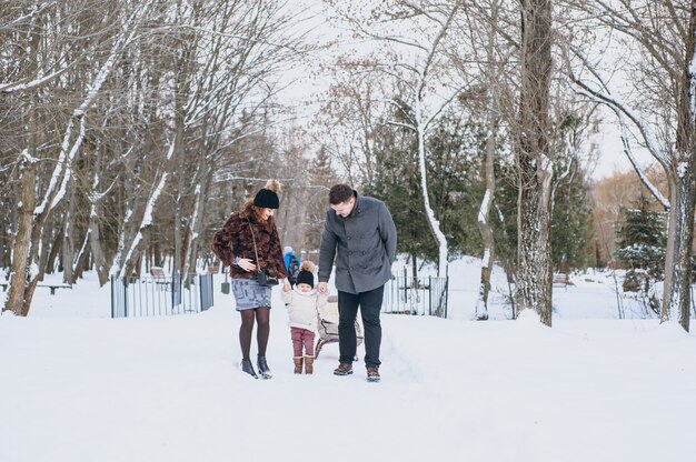 famille avec enfant